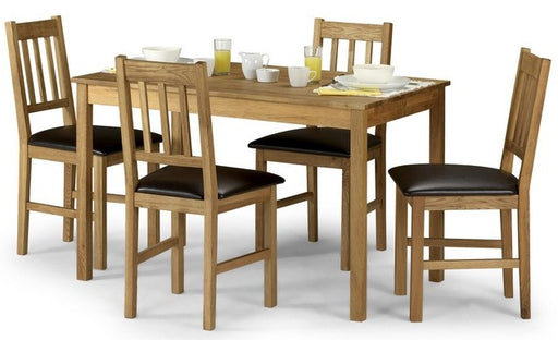 Coxmoor Solid Oak Wooden Dining Set