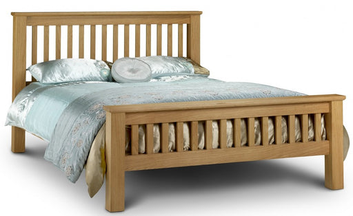Amsterdam Chunky Solid Oak Wooden Bed Frame HFE