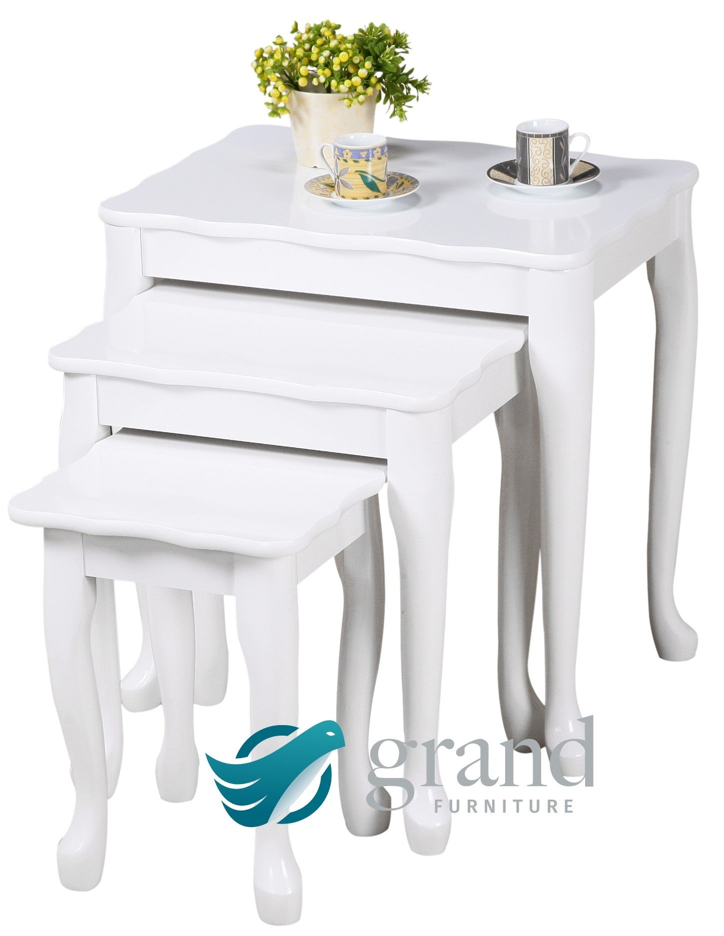 Rosie Wooden Nest of Tables