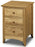 Kendal Pine 3 Drawer Bedside Table