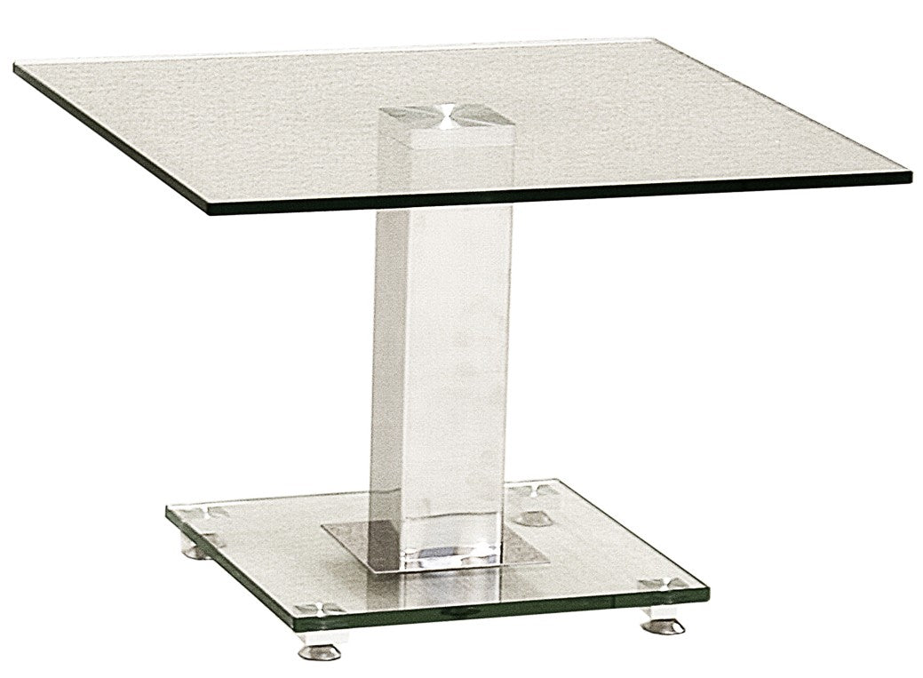 Ankara Modern Glass Side/Lamp Table
