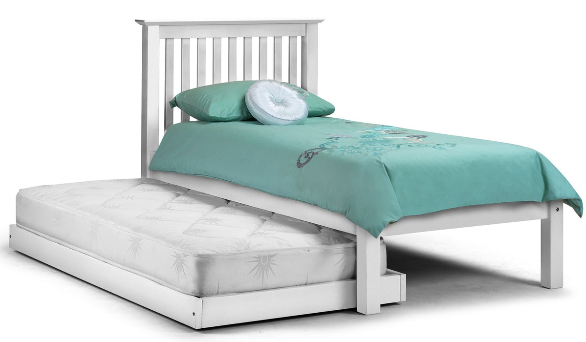 Barcelona White Wooden Guest Bed