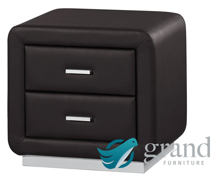 Vienna Leather Bedside Tables